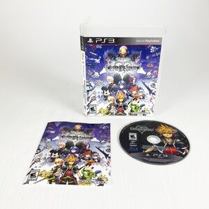 Kingdom Hearts HD 2.5 Remix Video Game for Sony PlayStation 3 PS3 Complete